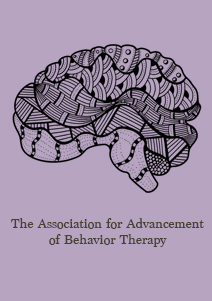 Drawing of a brain above the words "The Association for Advancement of Behavior Therapy"