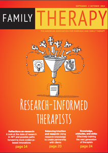 Family Therapy Journal Publication. Research-Informed Therapists