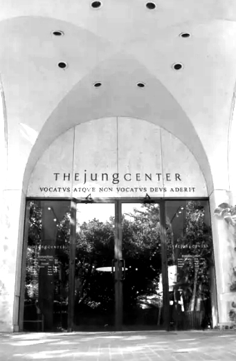Entrance to the Jungian Center in Houston Texas